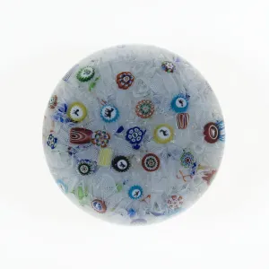 Paperweight Prints: Paperweight, Luneville, 1848. Creator: Baccarat Glasshouse