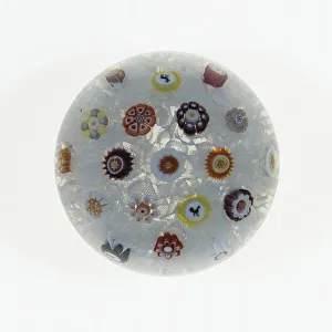 Paperweight, Luneville, c. 1846-55. Creator: Baccarat Glasshouse