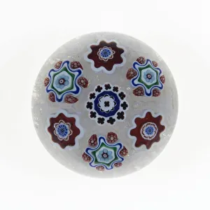 Paperweight, Luneville, c. 1846-55. Creator: Baccarat Glasshouse