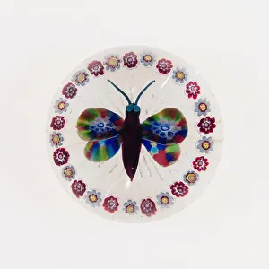 Paperweight, Luneville, c. 1846-55. Creator: Baccarat Glasshouse