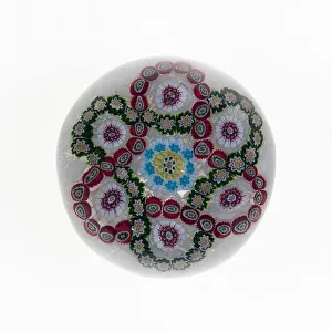 Paperweight, Luneville, c. 1846-55. Creator: Baccarat Glasshouse