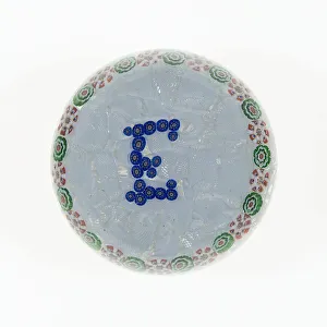 Paperweight, Luneville, c. 1846-55. Creator: Baccarat Glasshouse