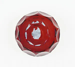 Paperweight, Luneville, c. 1846-55. Creator: Baccarat Glasshouse
