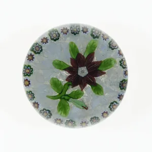 Paperweight, Luneville, c. 1848-55. Creator: Baccarat Glasshouse
