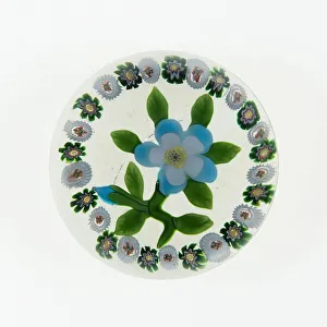 Paperweight, Luneville, c. 1848-55. Creator: Baccarat Glasshouse