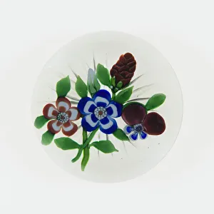 Paperweight, Luneville, c. 1848-55. Creator: Baccarat Glasshouse