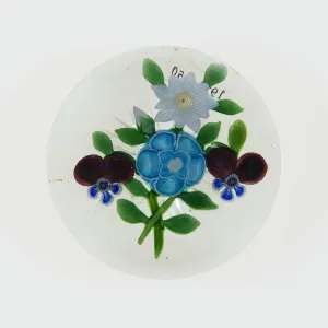 Paperweight, Luneville, c. 1848-55. Creator: Baccarat Glasshouse