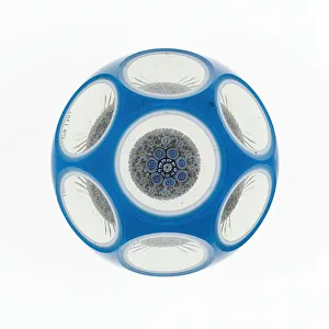 Paperweight, Luneville, c. 1848-55. Creator: Baccarat Glasshouse