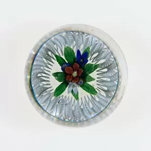 Paperweight Collection: Paperweight, Münzthal, c. 1848 / 55. Creator: Saint-Louis Glassworks