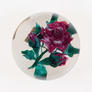 Paperweight, New Bedford, c. 1870-90. Creator: Mount Washington Glass Company Paperweight, New Bedford, c. 1870-90. Creator: Mount Washington Glass Company