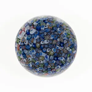 Millefiori Collection: Paperweight, Saint-Louis, 1845 / 46. Creator: Saint-Louis Glassworks