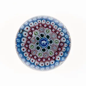 Paperweight Prints: Paperweight, Saint-Louis, 1848. Creator: Saint-Louis Glassworks