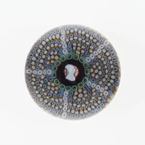 Paperweight, Saint-Louis, 19th century. Creator: Saint-Louis Glassworks