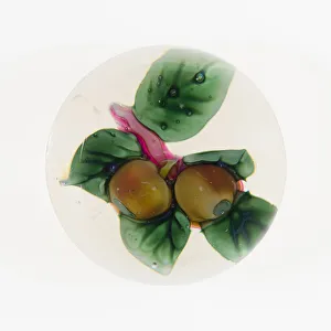 Paperweight, Saint-Louis, 19th century. Creator: Saint-Louis Glassworks