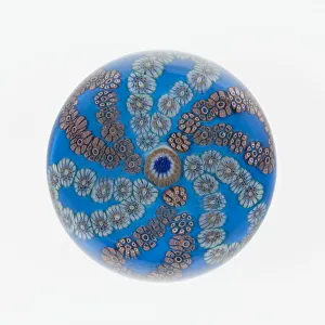 Paperweight, Saint-Louis, 19th century. Creator: Saint-Louis Glassworks