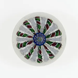Cristalleries De Saint Louis Gallery: Paperweight, Saint-Louis, c. 1845-55. Creator: Saint-Louis Glassworks