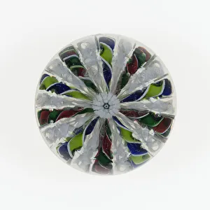 Paperweight, Saint-Louis, c. 1845-55. Creator: Saint-Louis Glassworks