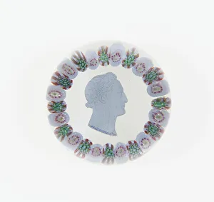 Paperweight, Saint-Louis, c. 1846-55. Creator: Saint-Louis Glassworks
