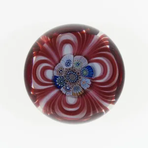 Paperweight, Saint-Louis, c. 1846-55. Creator: Saint-Louis Glassworks