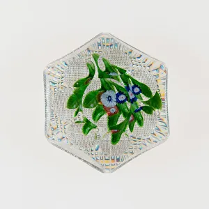 Cristalleries De Saint Louis Gallery: Paperweight, Saint-Louis, c. 1848-55. Creator: Saint-Louis Glassworks