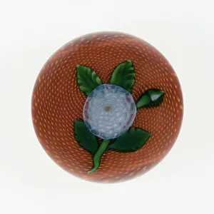 Paperweight, Saint-Louis, c. 1848-55. Creator: Saint-Louis Glassworks