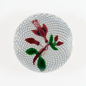 Paperweight, Saint-Louis, c. 1848-55. Creator: Saint-Louis Glassworks