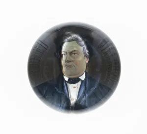 Applied Arts American Prints: Paperweight, United States, c. 1850-53. Creator: Unknown