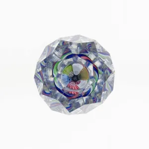 Cut Glass Collection: Paperweight, United States, c. 1880. Creator: Unknown