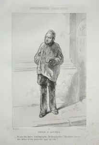 Papier a Lettres. Creator: Paul Gavarni (French, 1804-1866)