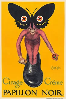 Cobbler Gallery: Papillon noir, 1921. Creator: Cappiello, Leonetto (1875-1942)