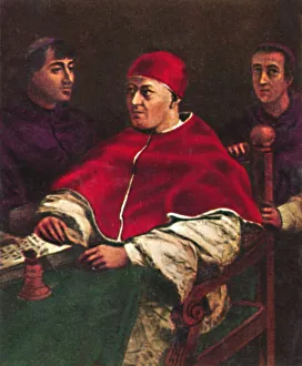 Pope Prints: Papst Leo X. 1475-1521, 1934
