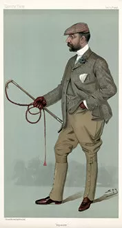 Print Collector10 Gallery: Papworth, Ernest Terah Hooley, British financier, 1896.Artist: Spy
