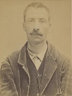 Identification Prints: Para (ou Parra). Henri. 38 ans, ne le 16 / 5 / 56 a Paris Ve. Camelot. Anarchiste