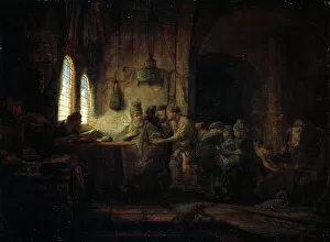 The Parable of the Labourers in the Vineyard, 1637. Artist: Rembrandt Harmensz van Rijn
