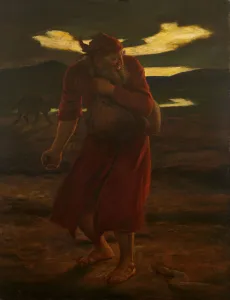 Parable Of The Tares Prints: Parable of the Tares, 1865. Creator: John Everett Millais
