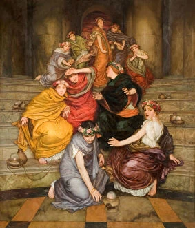 Parable Of The Wise And Foolish Virgins, 1899. Creator: William John Wainwright