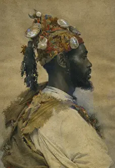 Shell Prints: Parache, the dancer, 1895-1900. Prado Museum, Madrid, Spain. Creator: Josep Tapiro Baro