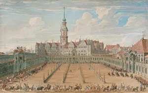 Dresden Prints: Parade of the Ladies Ring Races on Juny 6