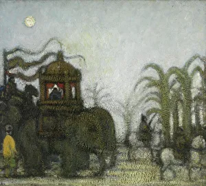 Magi Prints: The Parade of the Magi, 1925. Creator: Jakob Smits