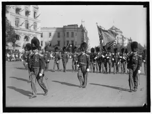Marching Band Prints: Parade On Pennsylvania Ave - Marching Band