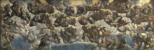 Glory Prints: Paradise, 1588. Creator: Jacopo Tintoretto