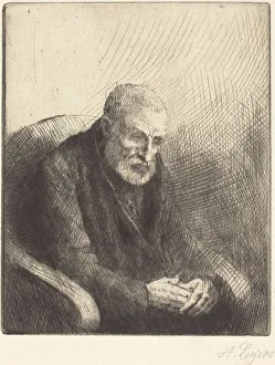 Paralysed Prints: Paralytic (Le paralytique). Creator: Alphonse Legros