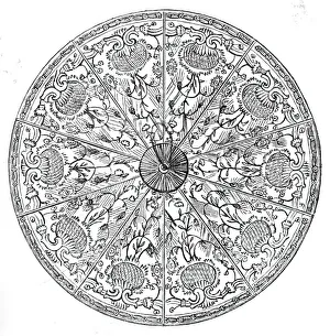 Booty Prints: Top of the Parasol, 1844. Creator: Unknown