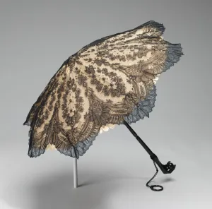 Tortoiseshell Prints: Parasol, American, 1860-65. Creator: Fortis