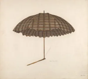 Famularo Marie Prints: Parasol, c. 1939. Creator: Marie Famularo