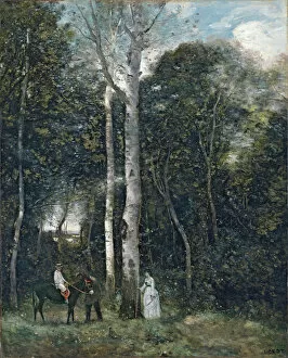 The Parc des Lions at Port-Marly. Artist: Corot, Jean-Baptiste Camille (1796-1875)