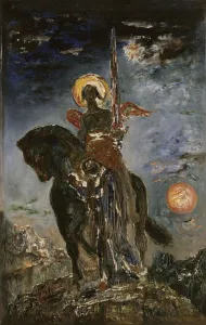 Atropos Prints: The Parca and the Angel of Death (La Parque et l ange de la Mort), c. 1890