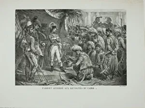 Pardon Prints: Pardon Granted to the Cairo Rebels, 1827. Creator: Auguste Raffet
