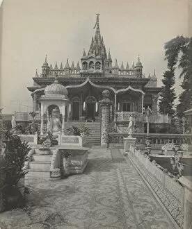 Ceylonese Collection: Pareshnath, Jain Temple, Calcutta, c. 1890s. Creator: A. W. A. Plate Studio (Ceylonese)