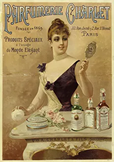 Packaging Prints: Parfumerie Charlet, 1893. Creator: Anonymous